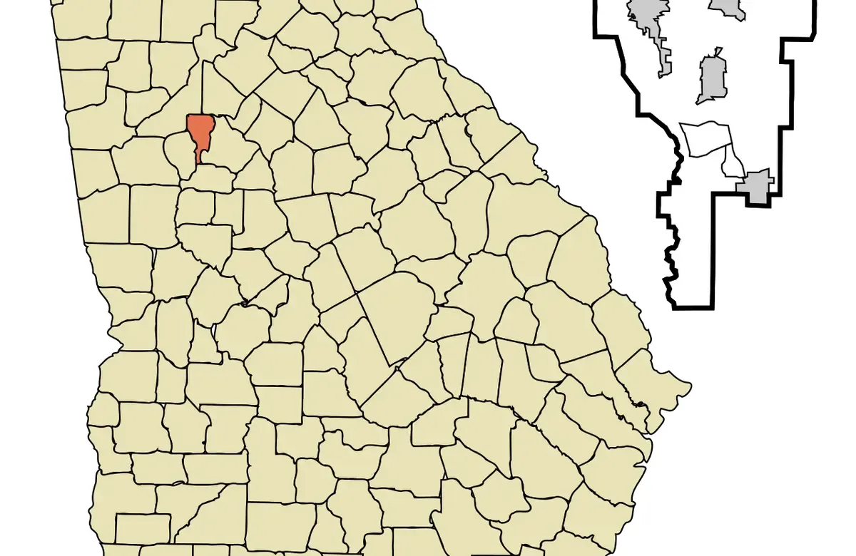 Conley, Georgia location map