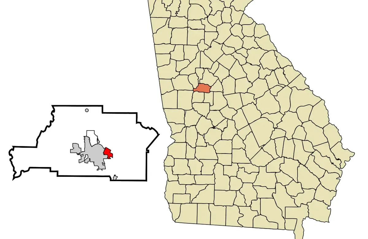 East Griffin location map