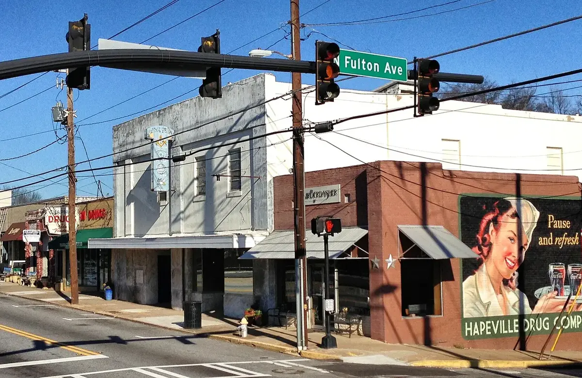 Downtown Hapeville, Georgia